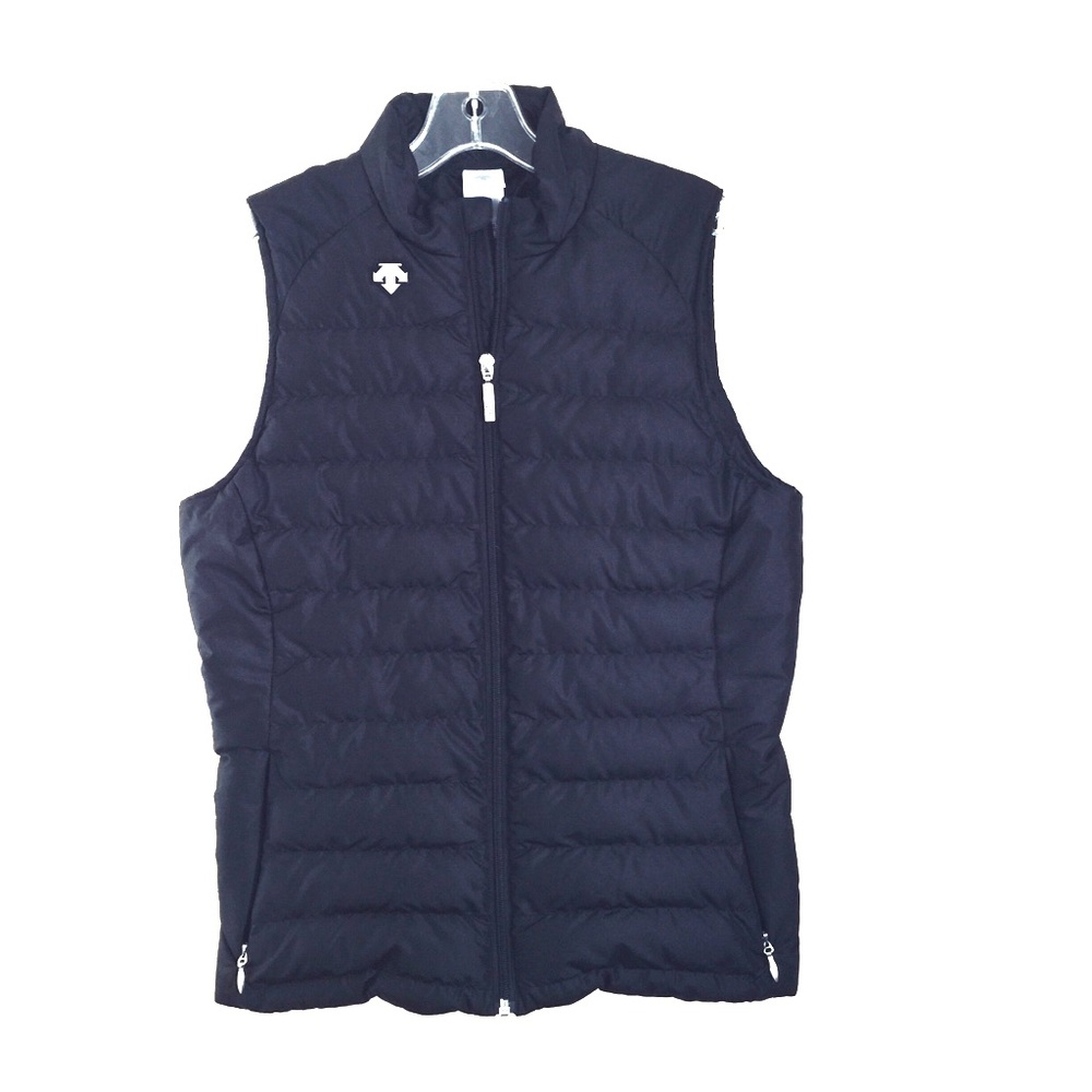 Descente Black Ski  Vest Sz6 Woman Thinsulate